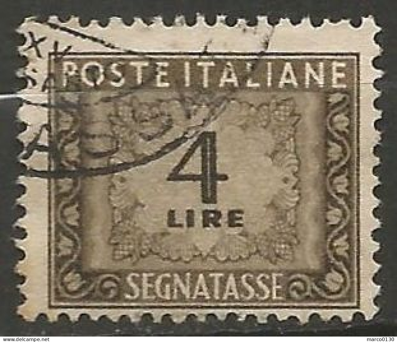 ITALIE  / TAXE N° 68 OBLITERE - Postage Due