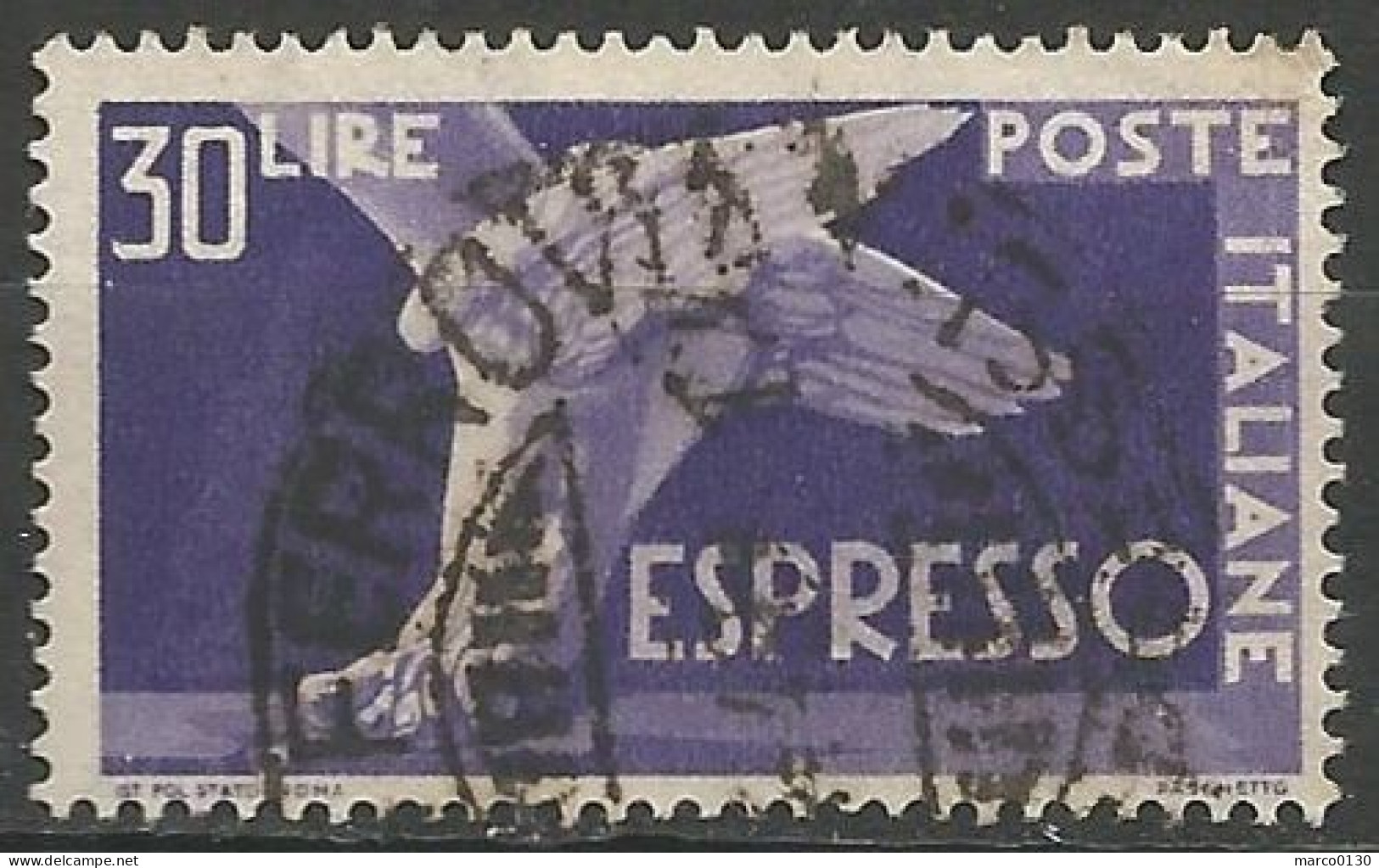 ITALIE  / EXPRESS N° 31 OBLITERE - Express/pneumatic Mail