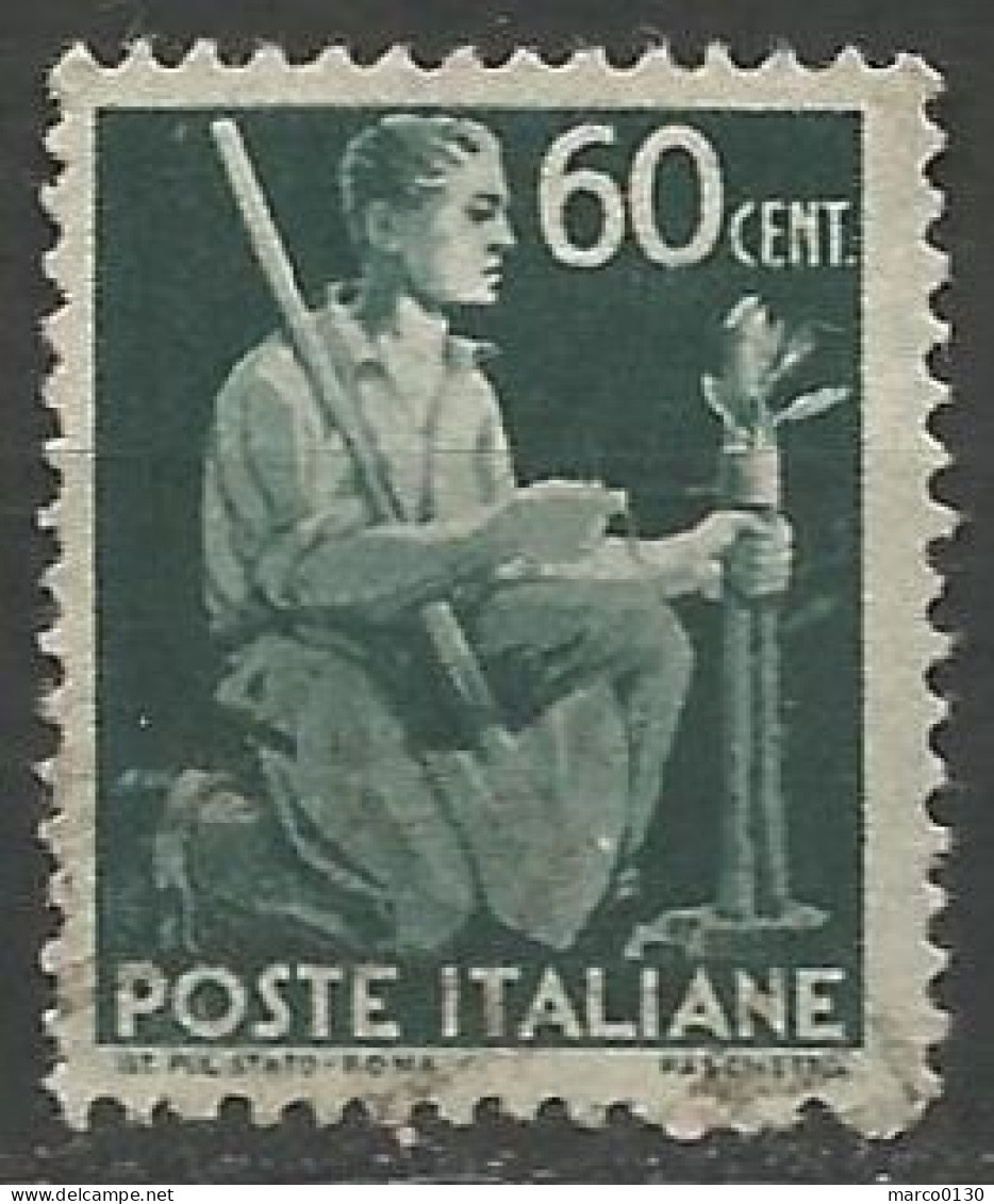 ITALIE  N° 486 OBLITERE - Usati