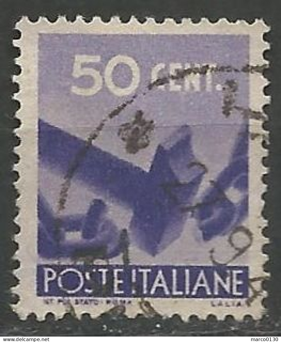 ITALIE  N° 485 OBLITERE - Oblitérés