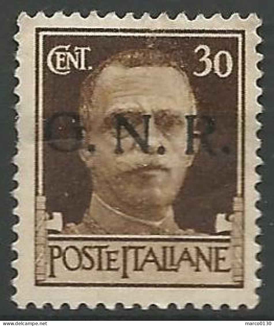 ITALIE / REPUBLIQUE SOCIALE  N° 6 NEUF Sans Gomme - Oblitérés