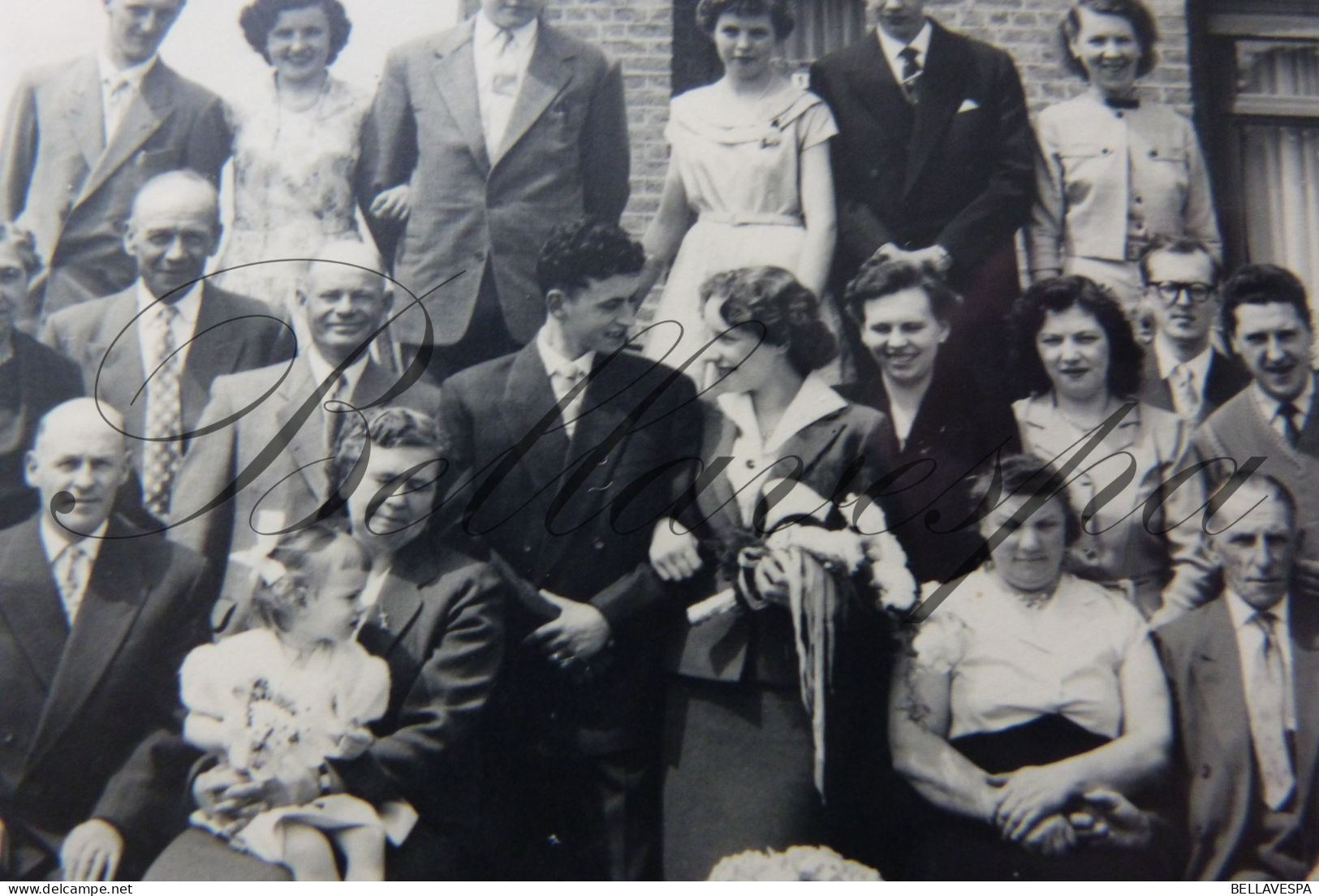 Mariage Huwelijk Wedding 1957 Photo Agence Serpho Emile Pierre Namur - Koppels