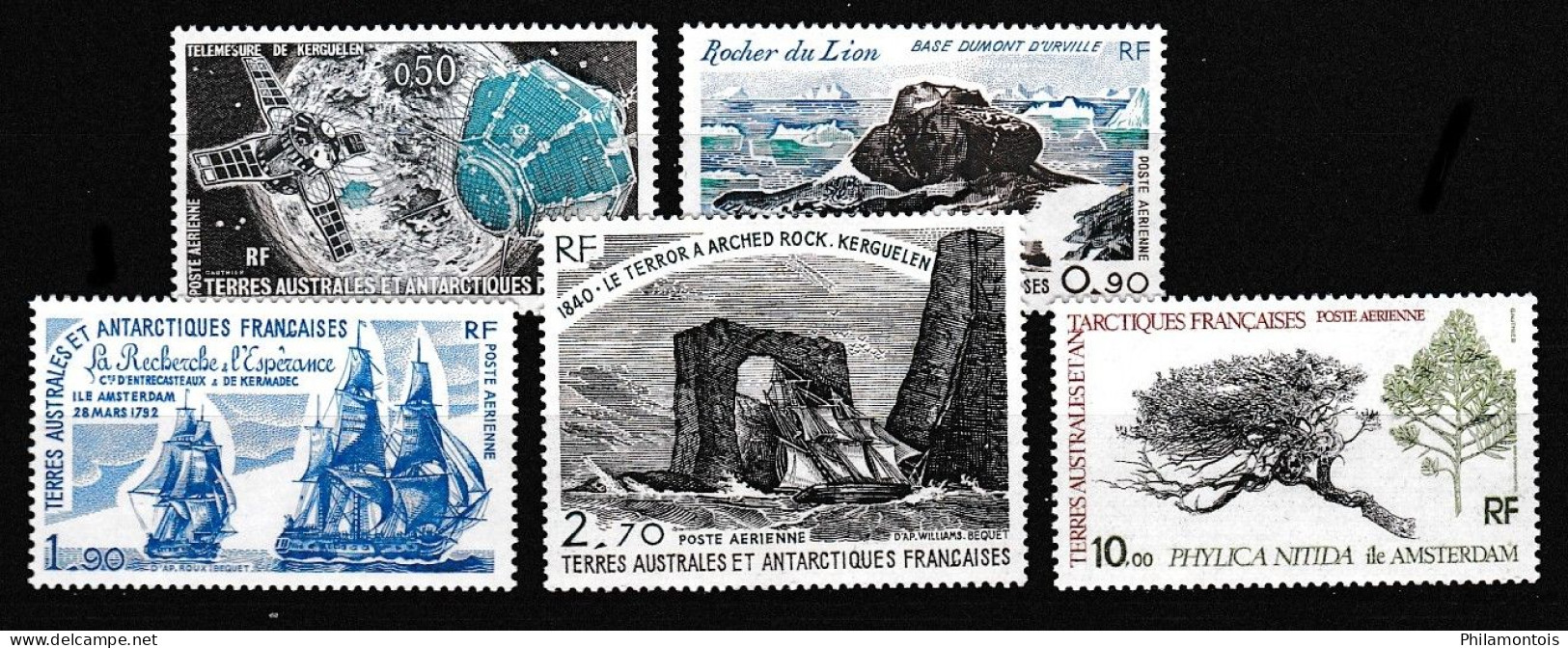1979 (Poste Aérienne) - PA 56 à 60 - Complet 5 Valeurs - Neufs N** - Très Beaux - Komplette Jahrgänge