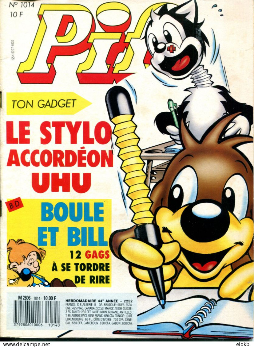 Pif Gadget N°1014 - 100 % Comique - Pif Gadget