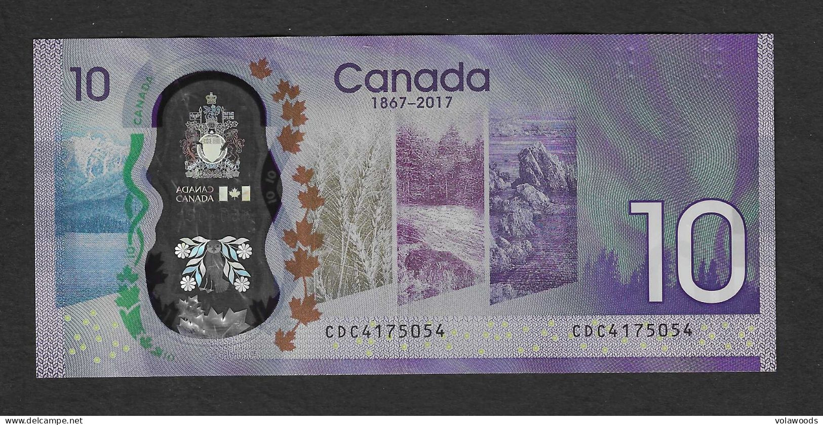 Canada - Banconota Circolata Da 10 Dollari P-112a - 2017 - Canada