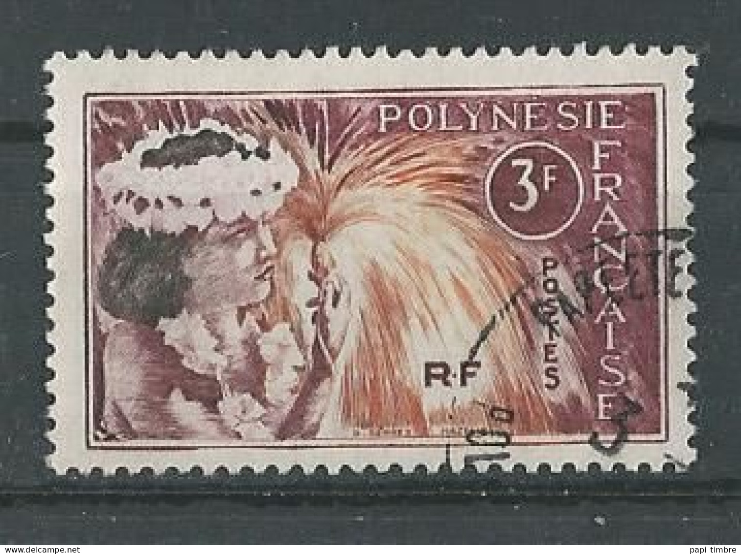 Polynésie - 1964 Danseuse Tahitienne - N° 28 Oblitéré - Gebraucht