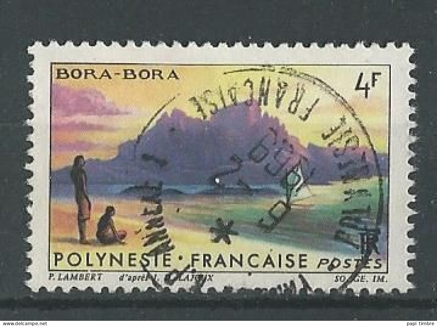 Polynésie - 1964 Paysages - N° 31 Oblitéré - Usados