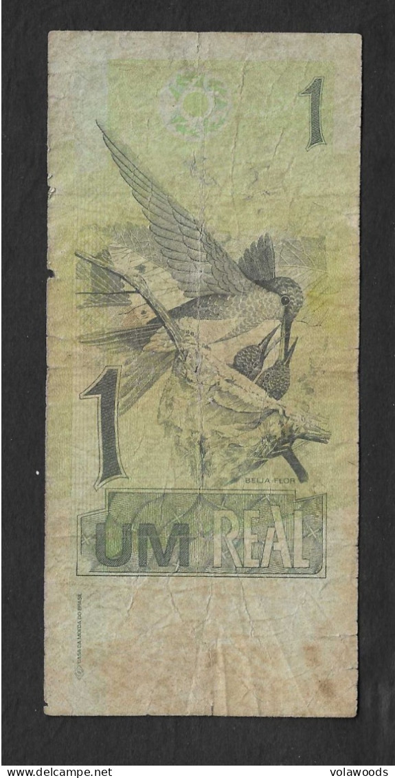 Brasile - Banconota Circolata Da 1 Real P-243Ab - 1999 #19 - Brasil