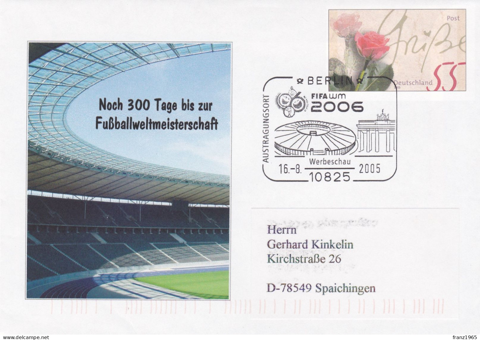 FIFA-WM 2006 - Berlin,16.8.2005 - 2006 – Germania