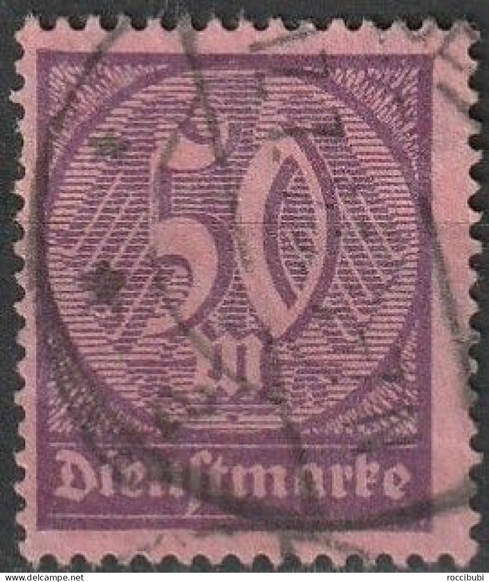 1922 // 73 O - Dienstzegels
