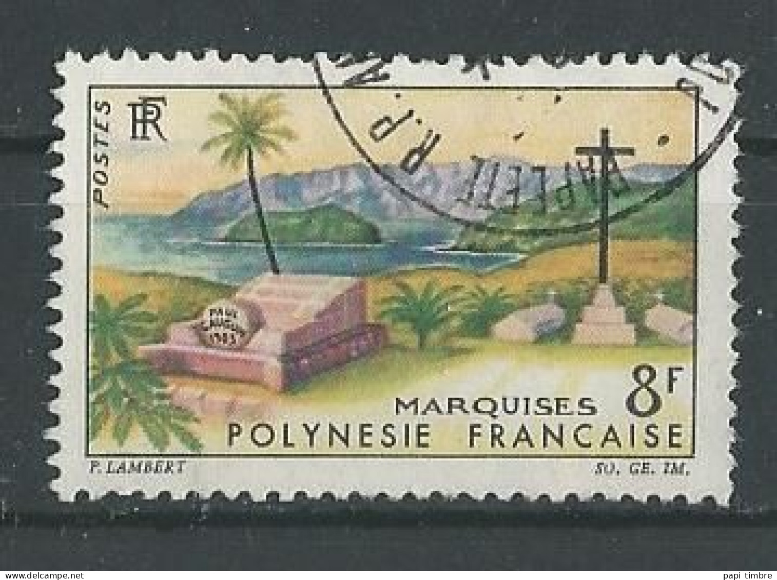 Polynésie - 1964 Paysages - N° 33 Oblitéré - Usati