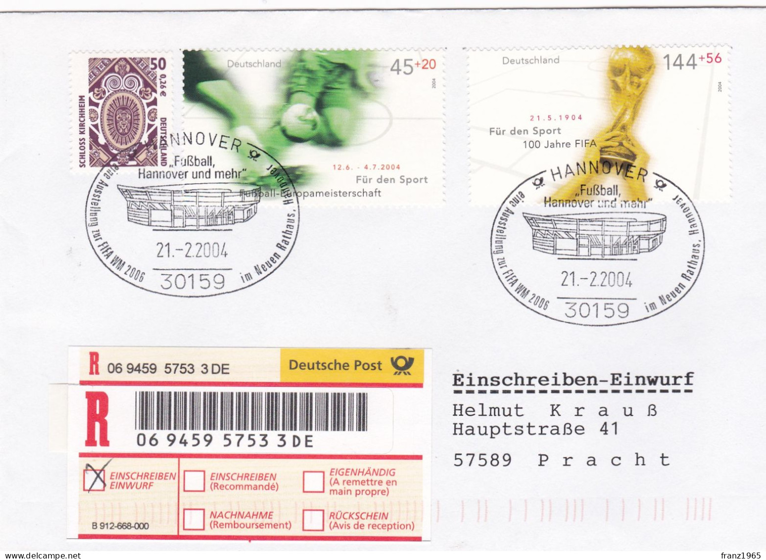 FIFA-WM 2006 - Hannover, 21.2.2004 - 2006 – Allemagne