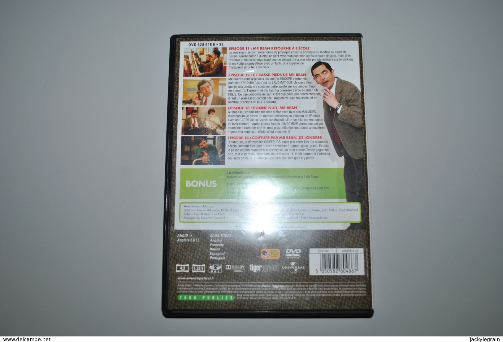 DVD "Mr. Bean Vol. 3" VO Anglais/ST Français Comme Neuf Vente En Belgique Uniquement Envoi Bpost 3 € - Comedy