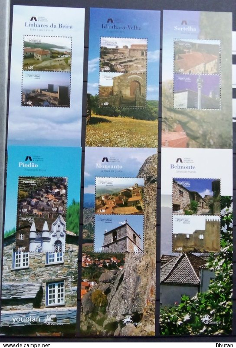 Portugal 2005, Historical Villages, Twelve S/S And One Sheetlet - Neufs