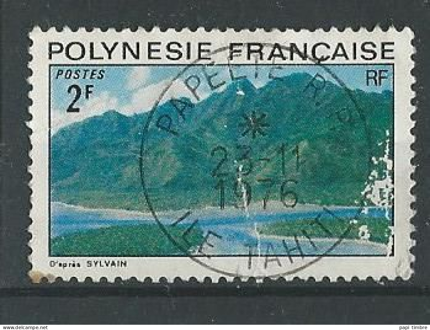 Polynésie - 1974 Paysages - N° 97 Oblitéré - Gebruikt