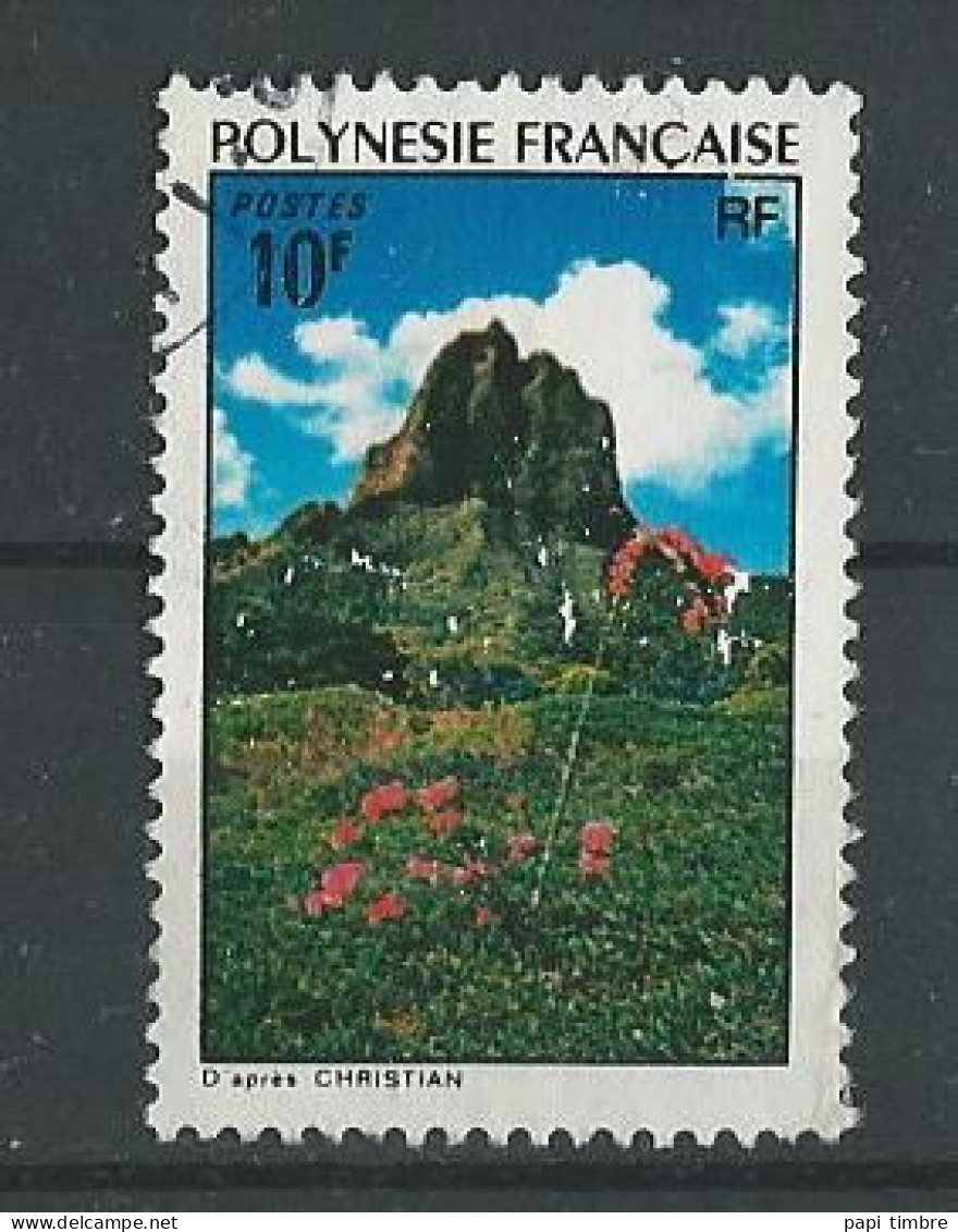 Polynésie - 1974 Paysages - N° 100 Oblitéré - Oblitérés