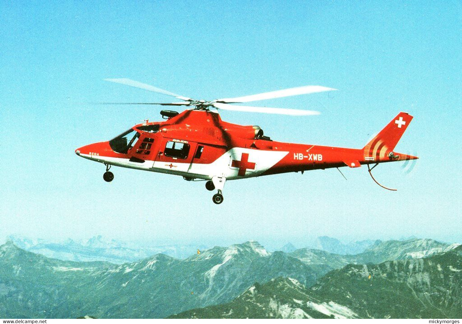 Rega  HB-XWB Agusta A 109 K2 - Hélicoptères