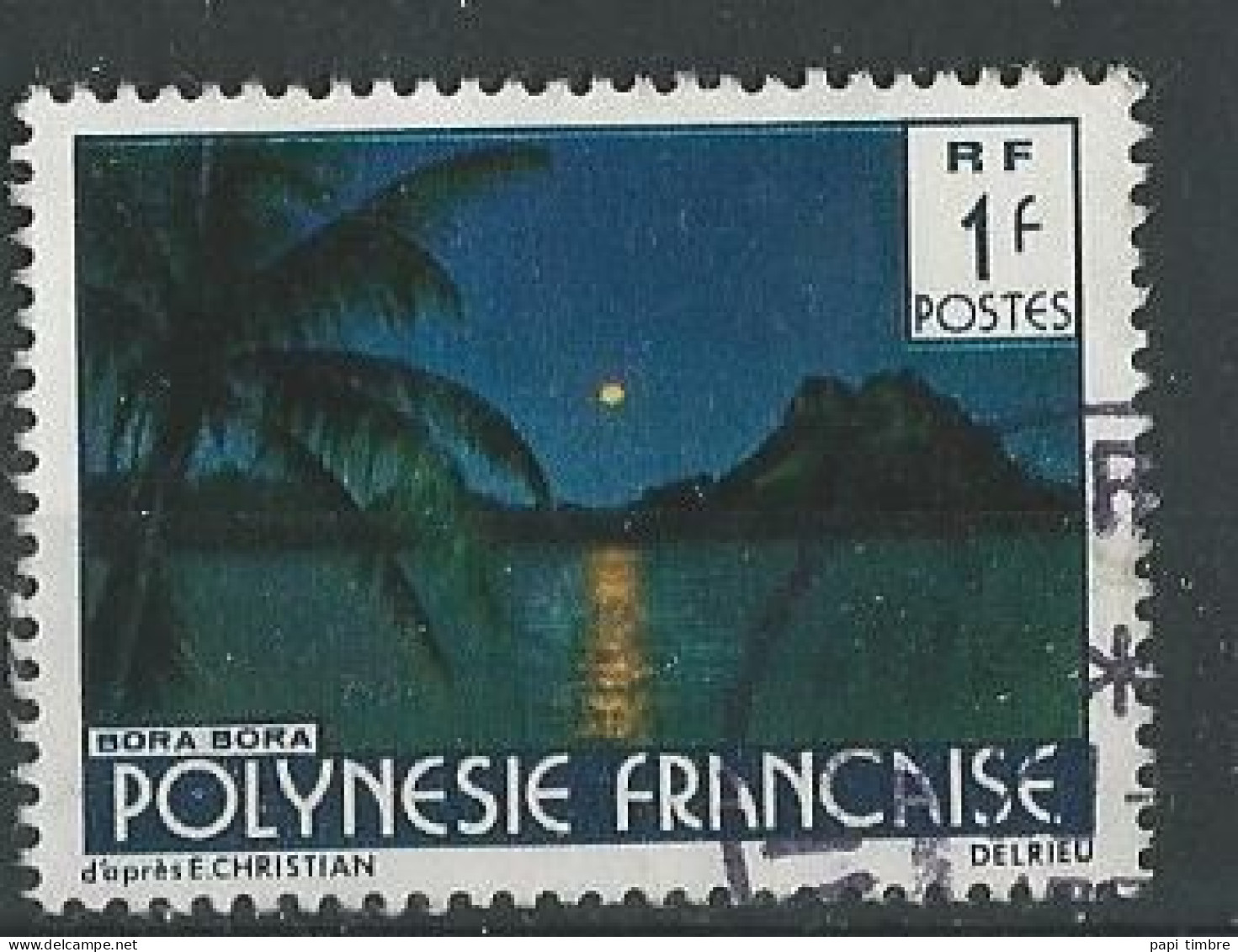 Polynésie - 1979 Paysages - N° 132 Oblitéré - Usati