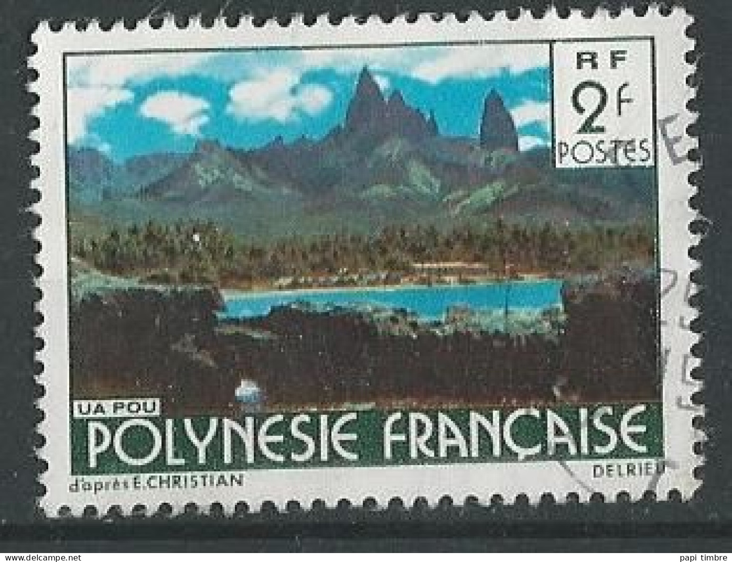Polynésie - 1979 Paysages - N° 133 Oblitéré - Oblitérés