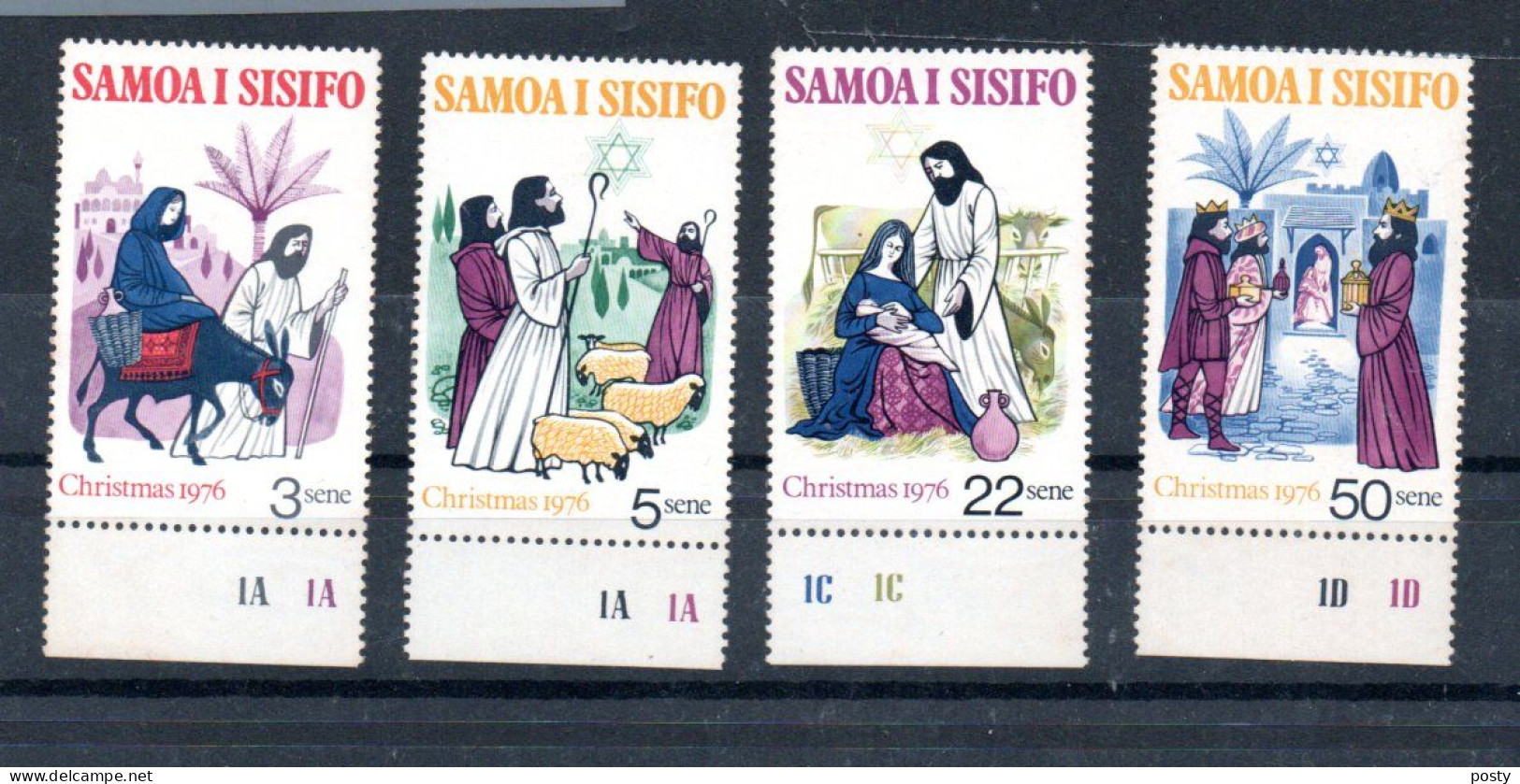 SAMOA - 1976 - CHRISTMAS - NOEL - WEIHNACHTEN - - Samoa