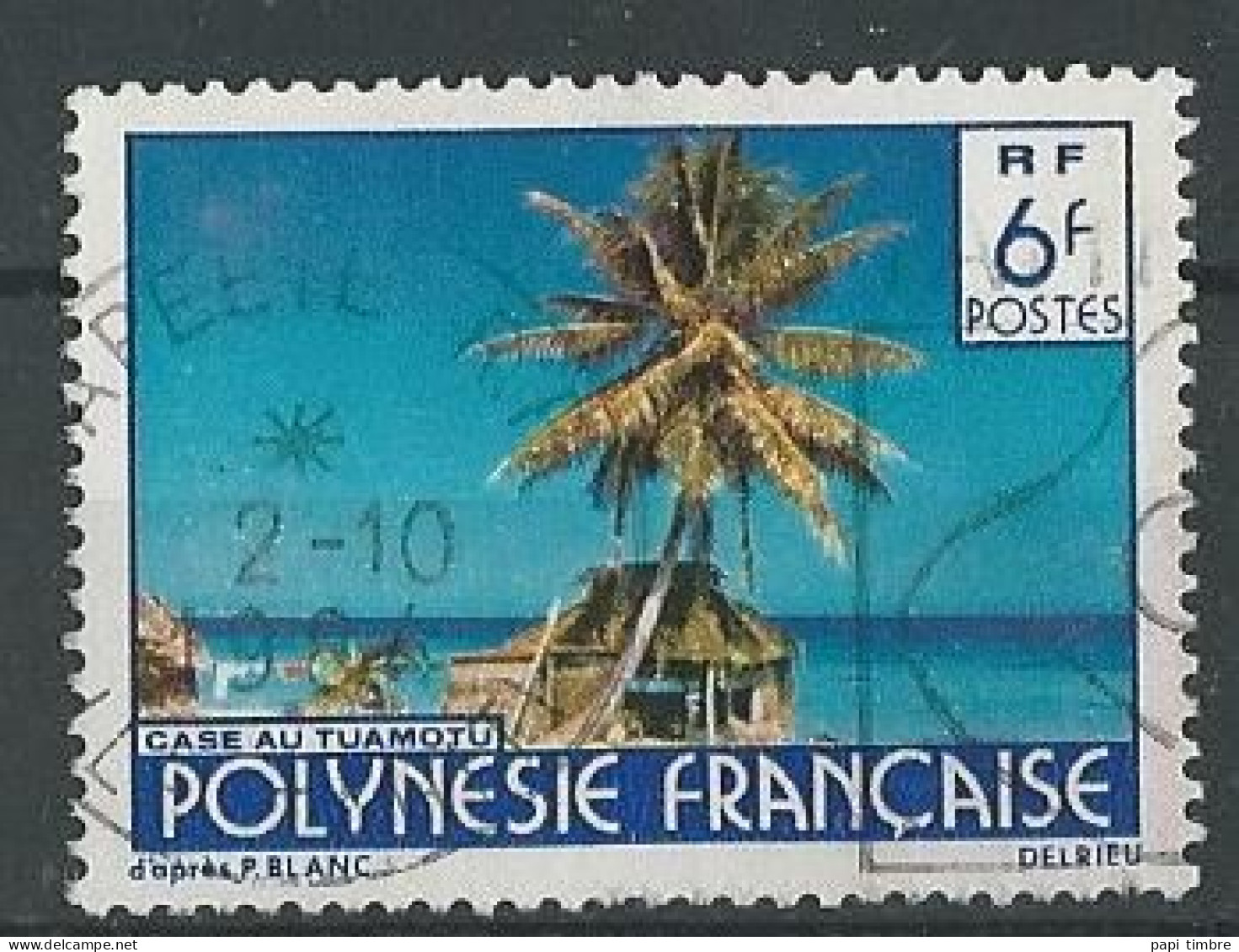 Polynésie - 1979 Paysages - N° 137 Oblitéré - Usati