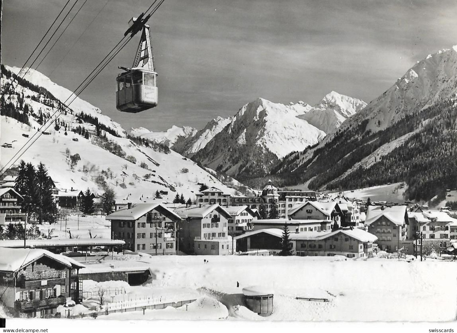 KLOSTERS Mit Gotschnabahn 1964 - Klosters