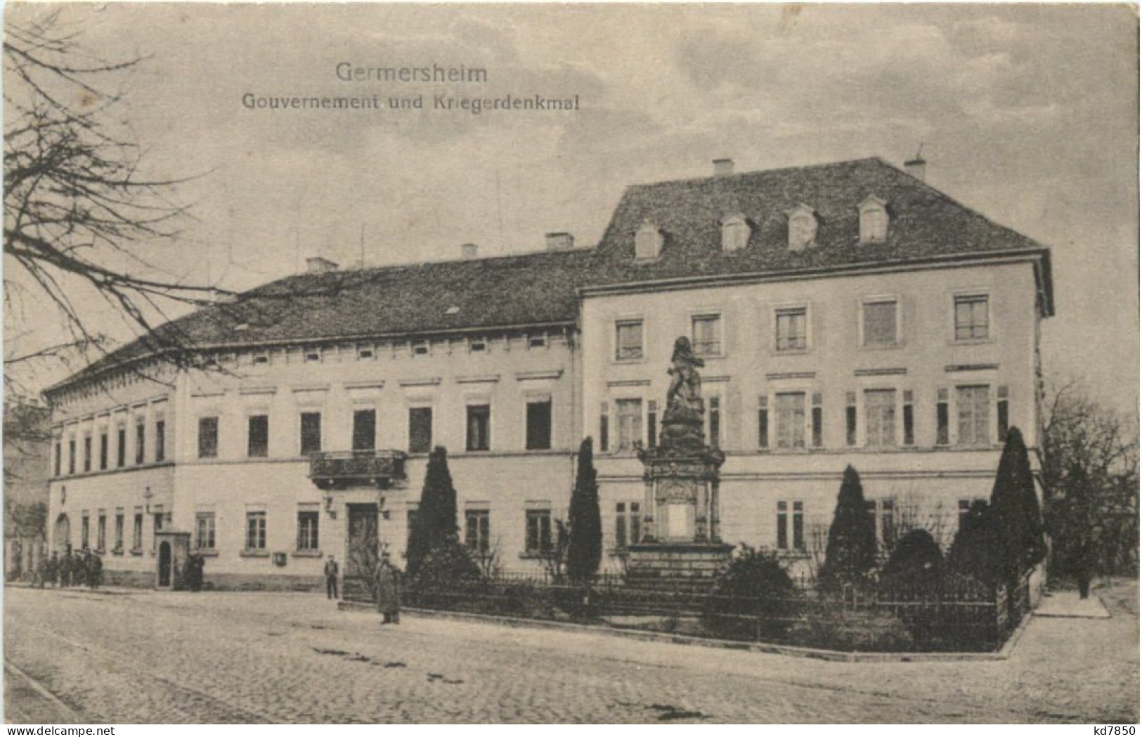 Germersheim - Gouvernement Und Kriegerdenkmal - Germersheim
