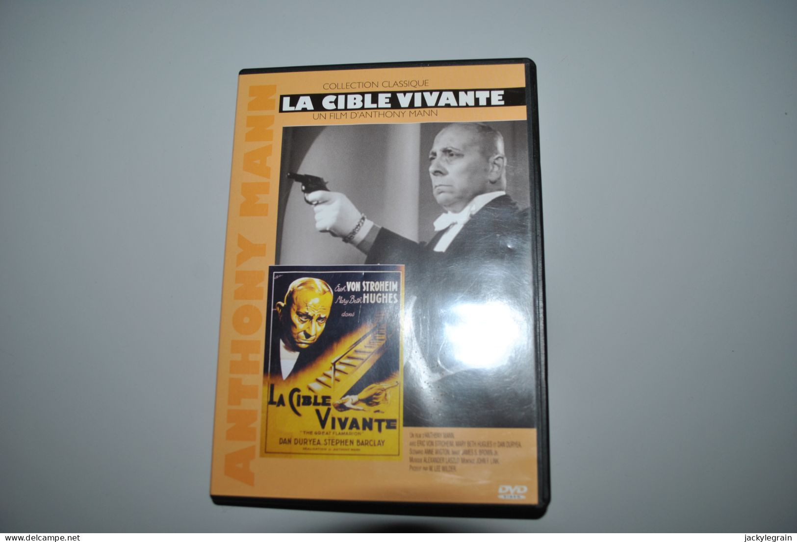 DVD "Cible Vivante"/Von Stroheim VO Anglais/ST Français Comme Neuf Vente En Belgique Uniquement Envoi Bpost 3 € - Clásicos