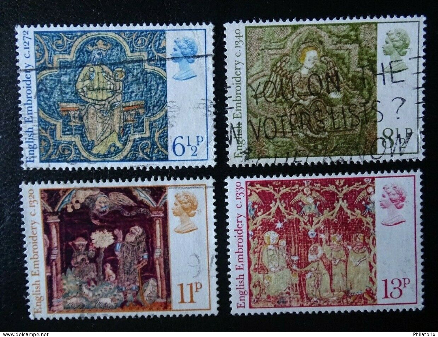 Großbritannien / GB Mi 723-726 , Weihnachten , Gestempelt - Used Stamps