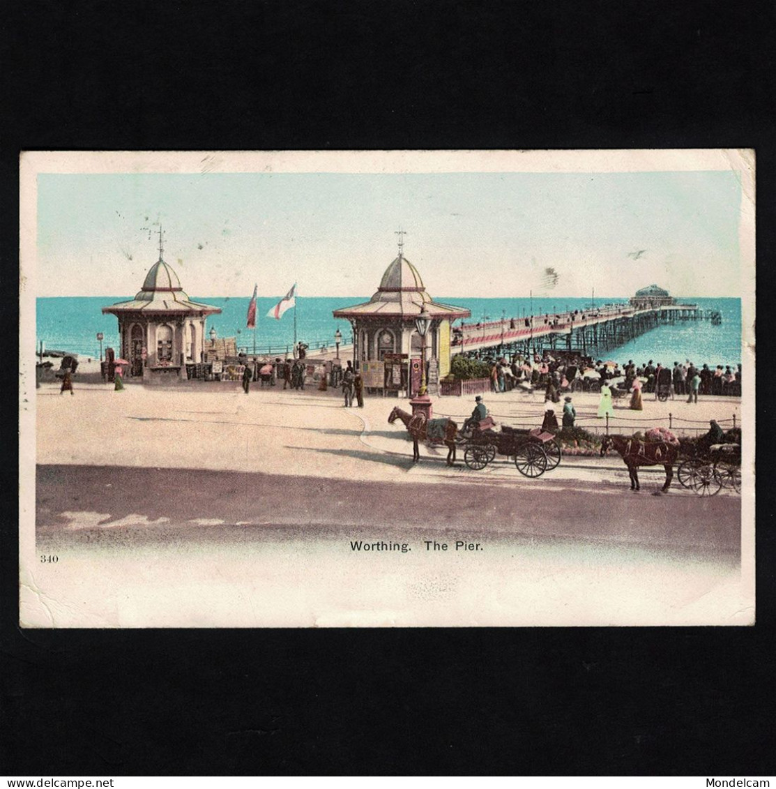 Cpa Royaume Uni - Sussex - Worthing - The Pier - Worthing