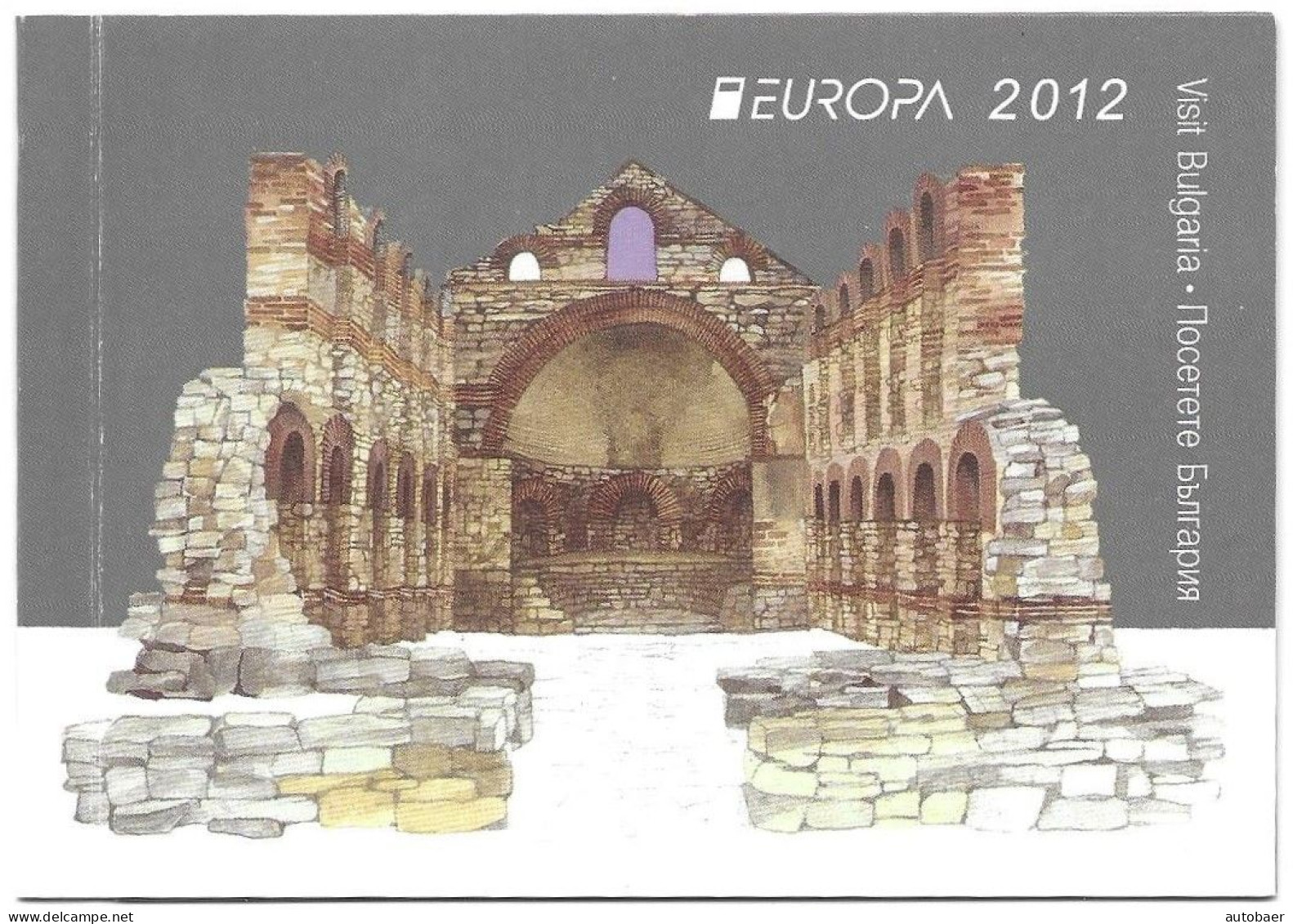 Bulgaria Bulgarie Bulgarien 2012 Europa Cept Visits Visit Mi.no. MH 11 (5032-33Do/Du) Booklet ** MNH Neuf Postfrisch - 2012