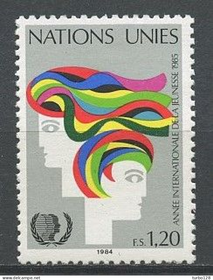 NU Genève 1984 N° 126 ** Neuf  MNH Superbe C 2.75 € Année Internationale De La Jeunesse Dessin De Eliezer Weishoff - Ungebraucht