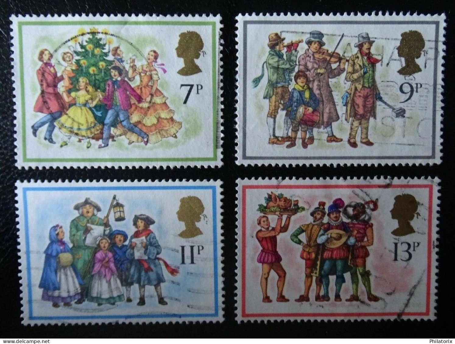 Großbritannien / GB Mi 777-780 , Weihnachten , Gestempelt - Used Stamps