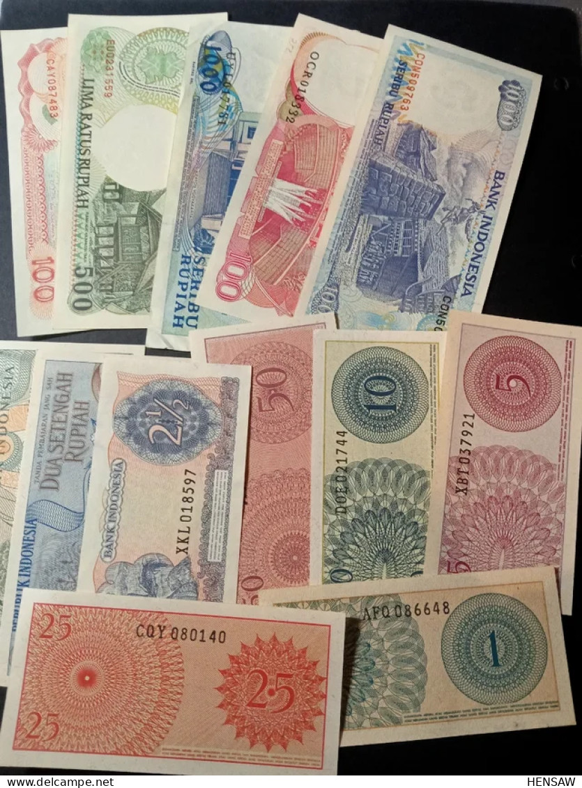 SET INDONESIA BANKNOTES 2 - Indonesia