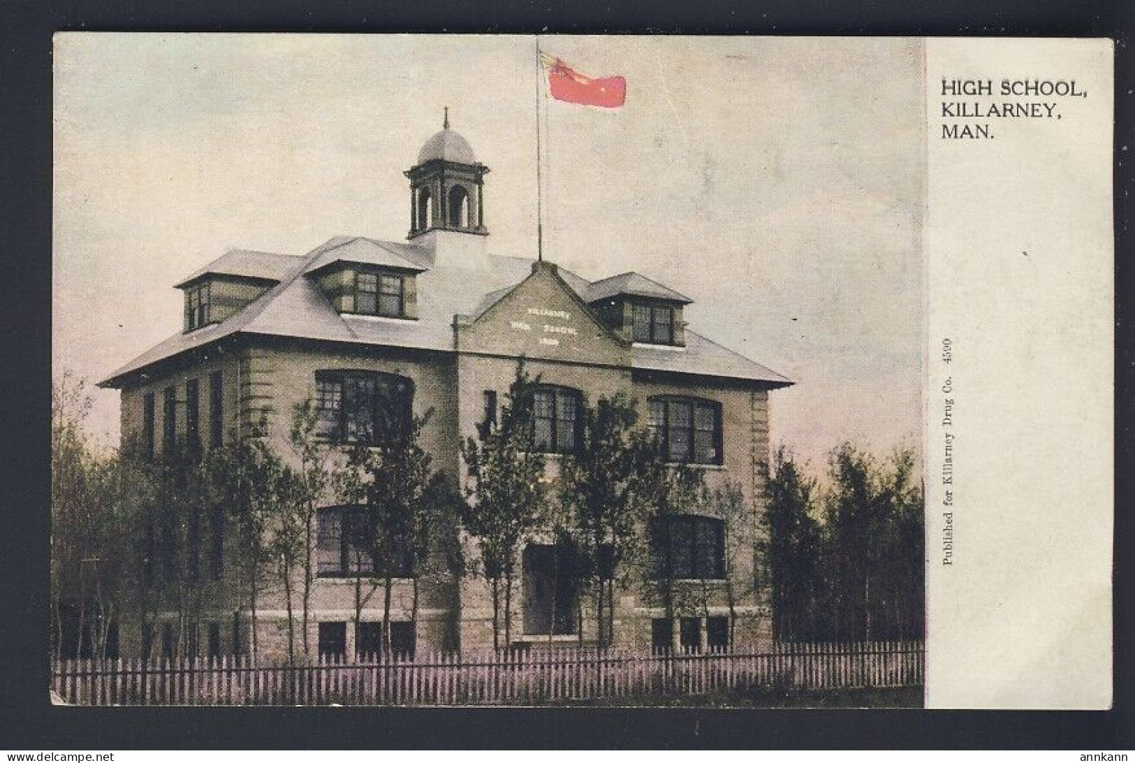 KILLARNEY MANITOBA - HIGH SCHOOL - Sonstige & Ohne Zuordnung