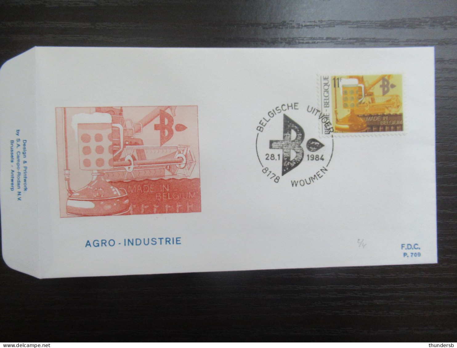 FDC 2114/17 'Made In Belgium' - 1981-1990