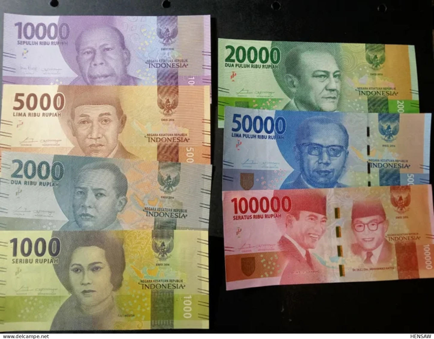 SET INDONESIA BANKNOTES 3 - Indonésie