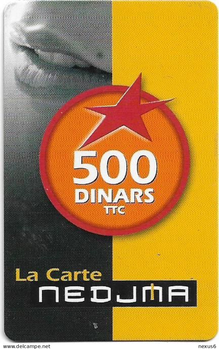 Algeria - Nedjma - La Carte Nedjma, Mouth, Exp.31.12.2010, GSM Refill 500DA, Used - Algérie