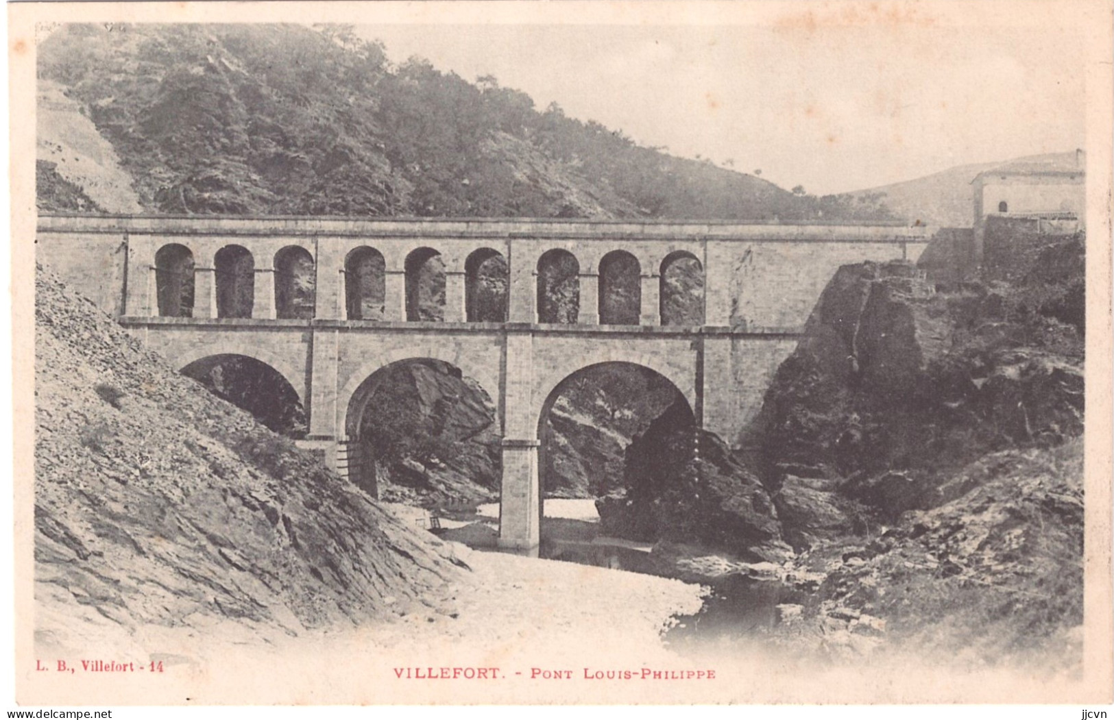 - 48 - Lozère - Villefort - Pont Louis Philippe - Labouche Non Numérotée - Villefort