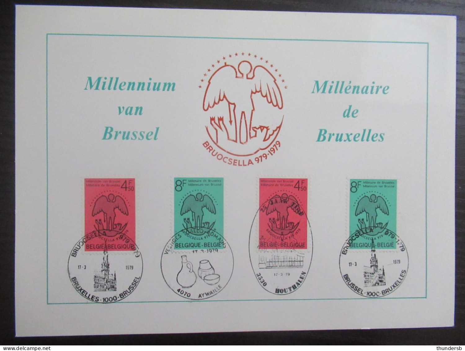 1925/26 'Millennium Brussel' - Documents Commémoratifs