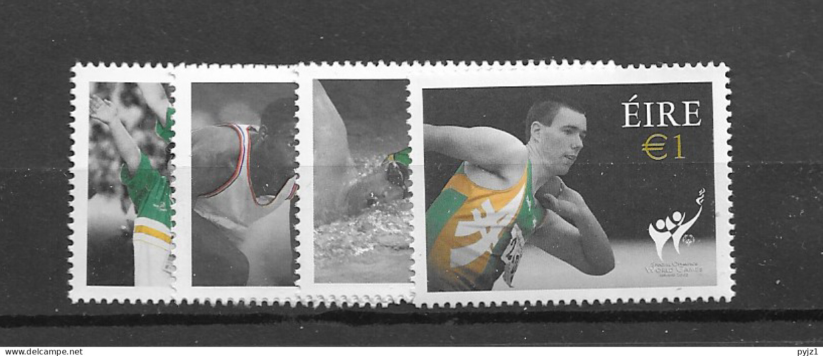 2003 MNH Ireland Mi 1502-05 Postfris** - Unused Stamps