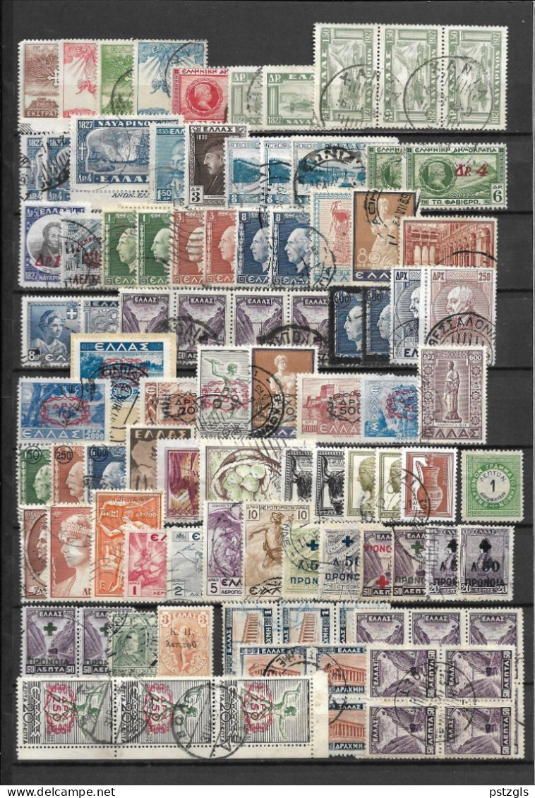Greece Lot 1930 - ... Used/MH - Collections
