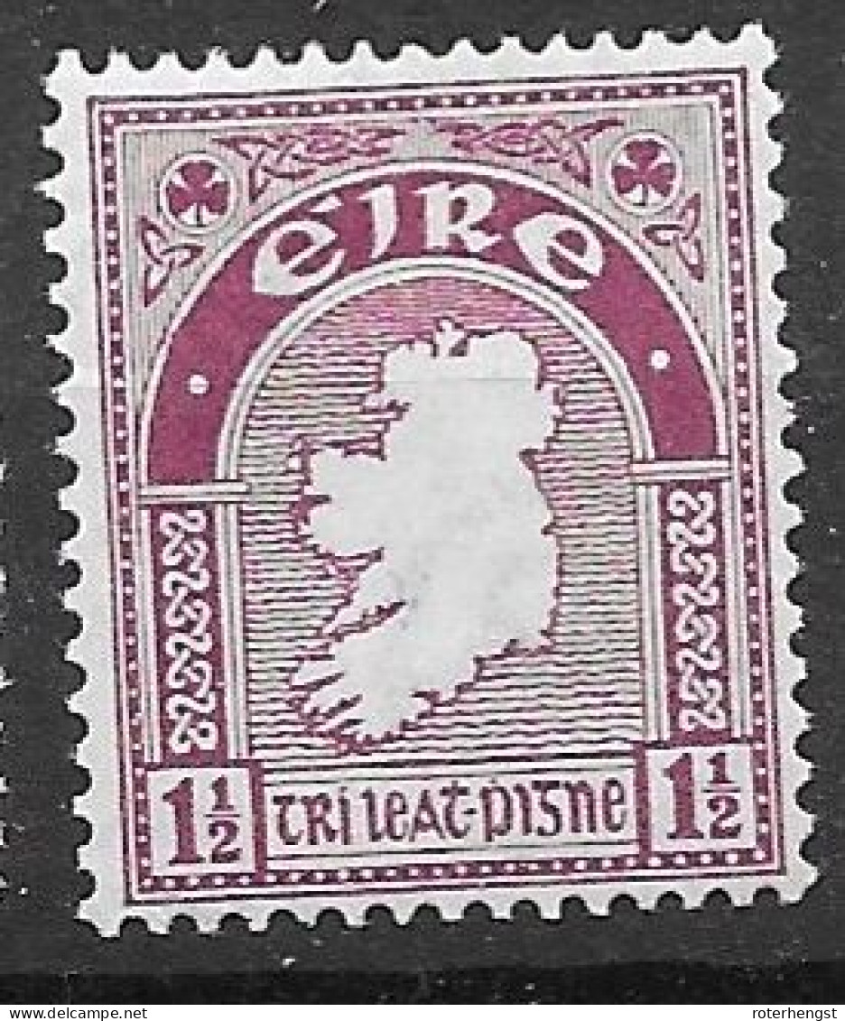 Ireland Mh* (6 Euros) 1923 (first Watermark) - Ongebruikt