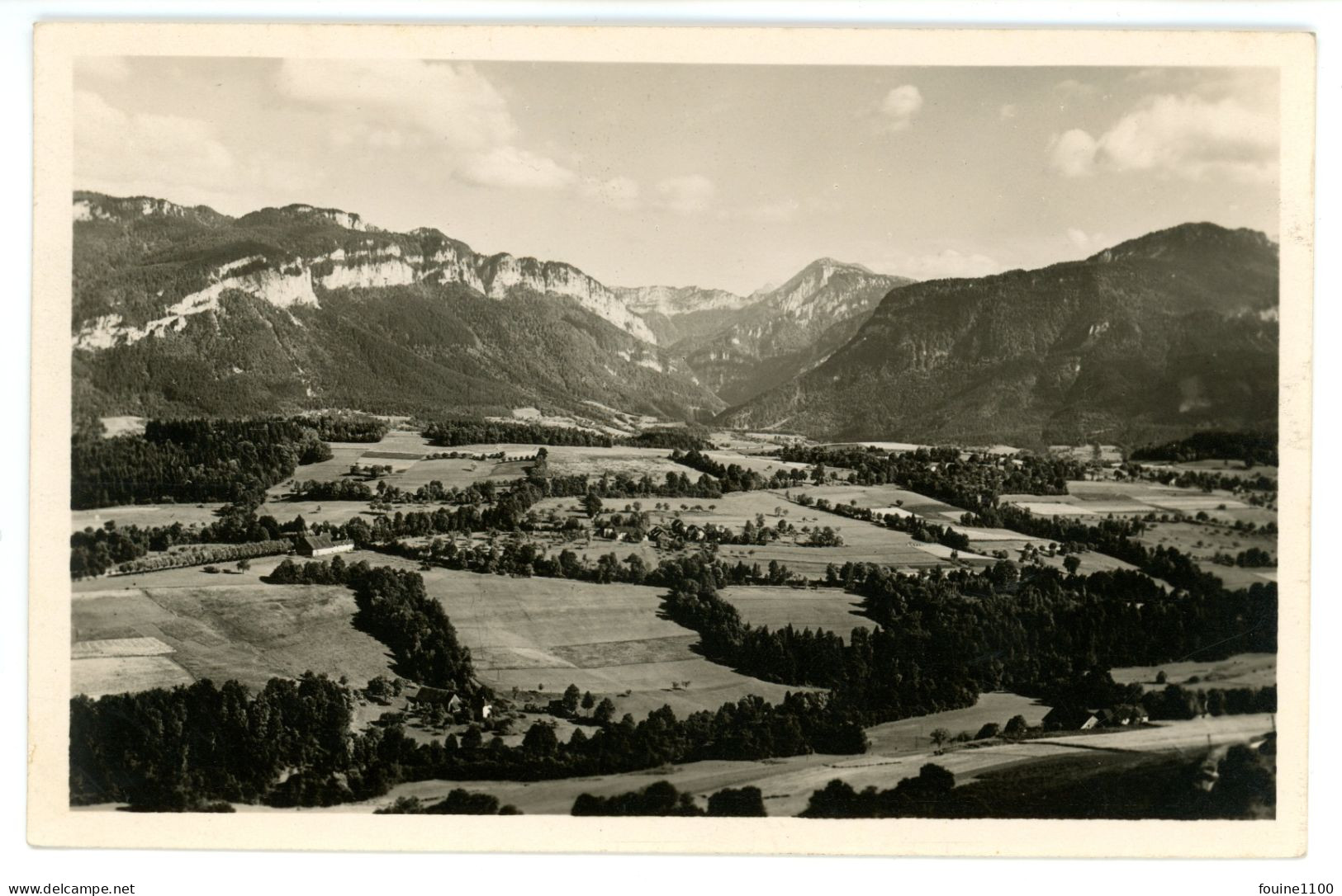 LES ECHELLES - ENTRE DEUX GUIERS Vue Sur La Chartreuse ( Format C.P.A. ) - Les Echelles