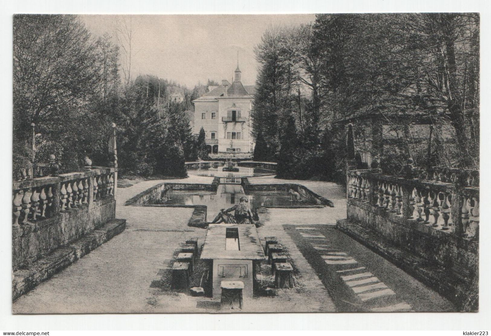 Schloss Hellbrunn. Jahr 1906. - Salzburg Stadt