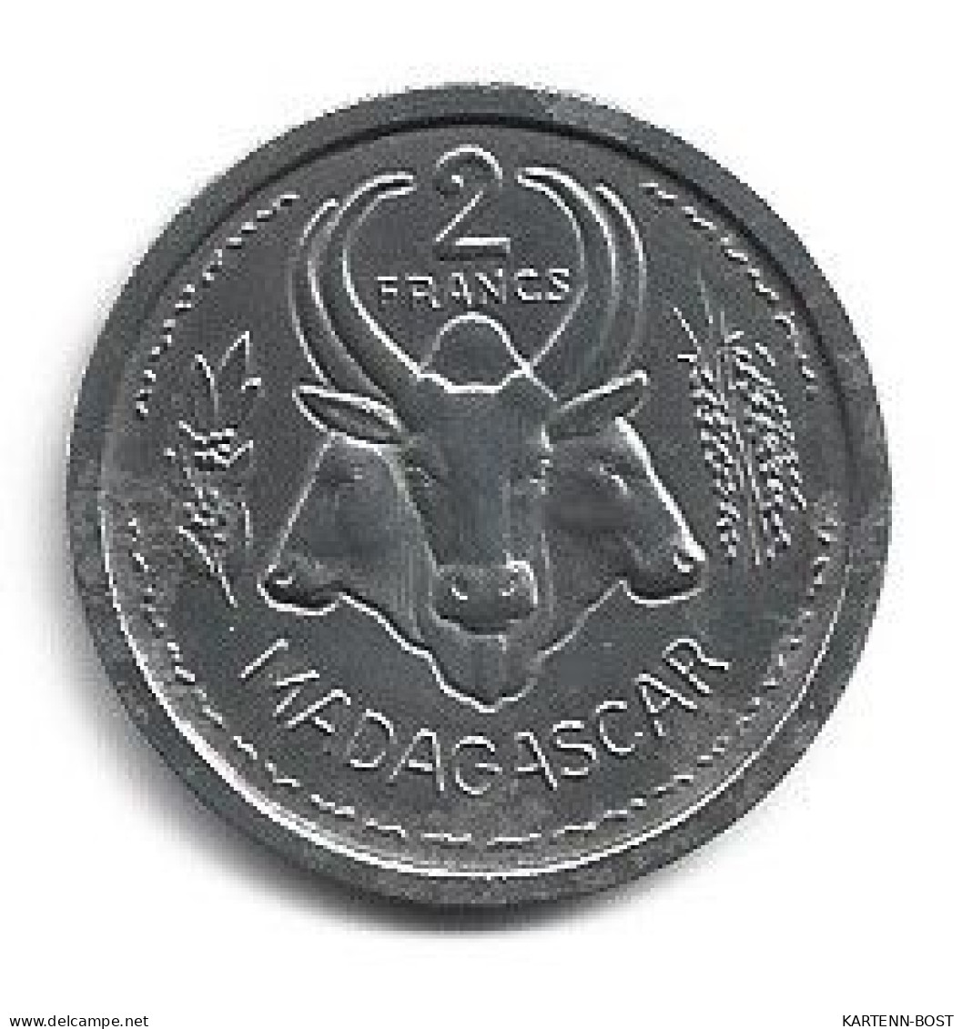 MADAGASCAR - Union Française - 2 Francs 1948 - Madagascar