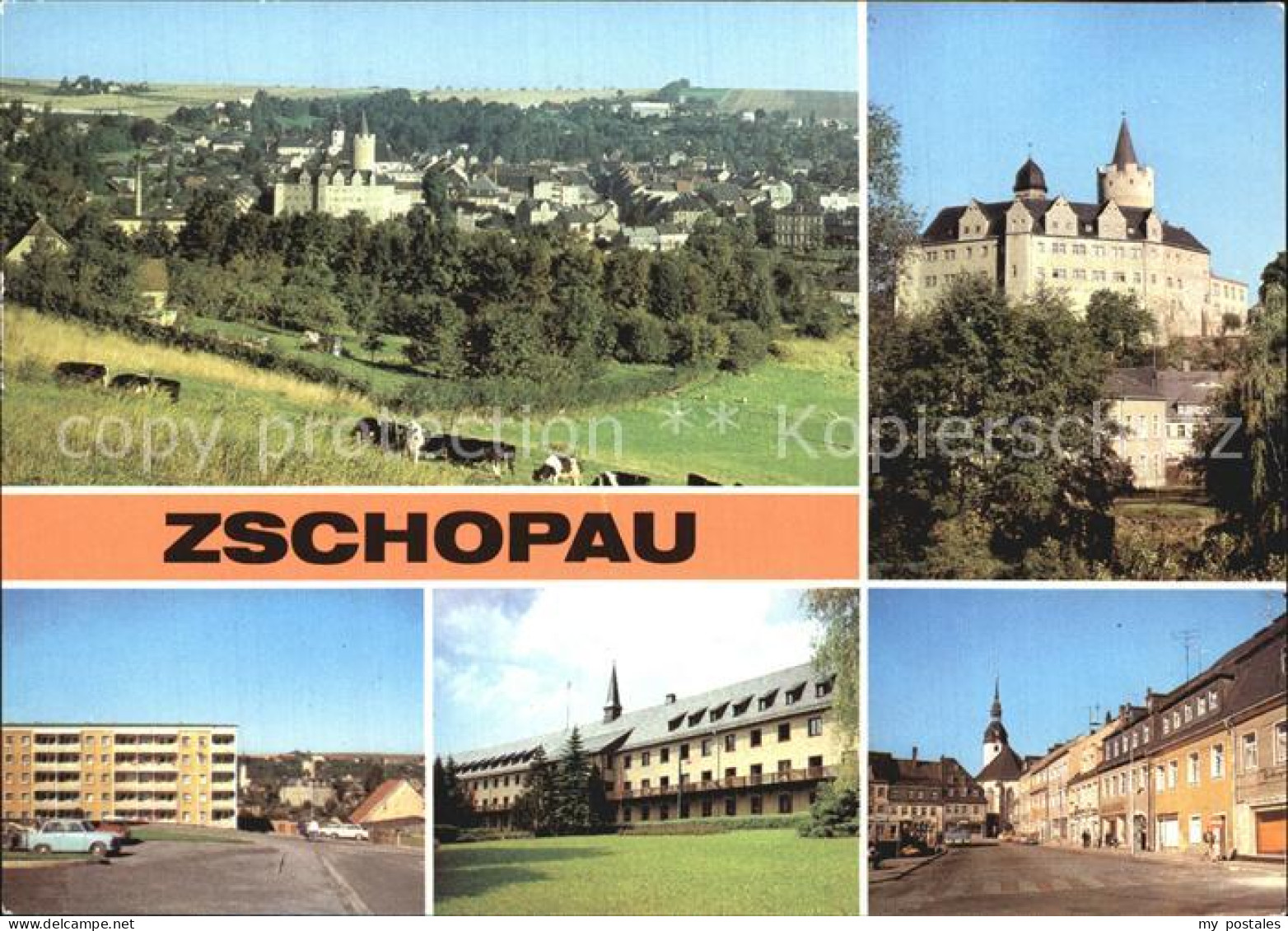 72564692 Zschopau Schloss-Wildeck Warmbad Pawlow-Haus Leninplatz Zschopau - Zschopau