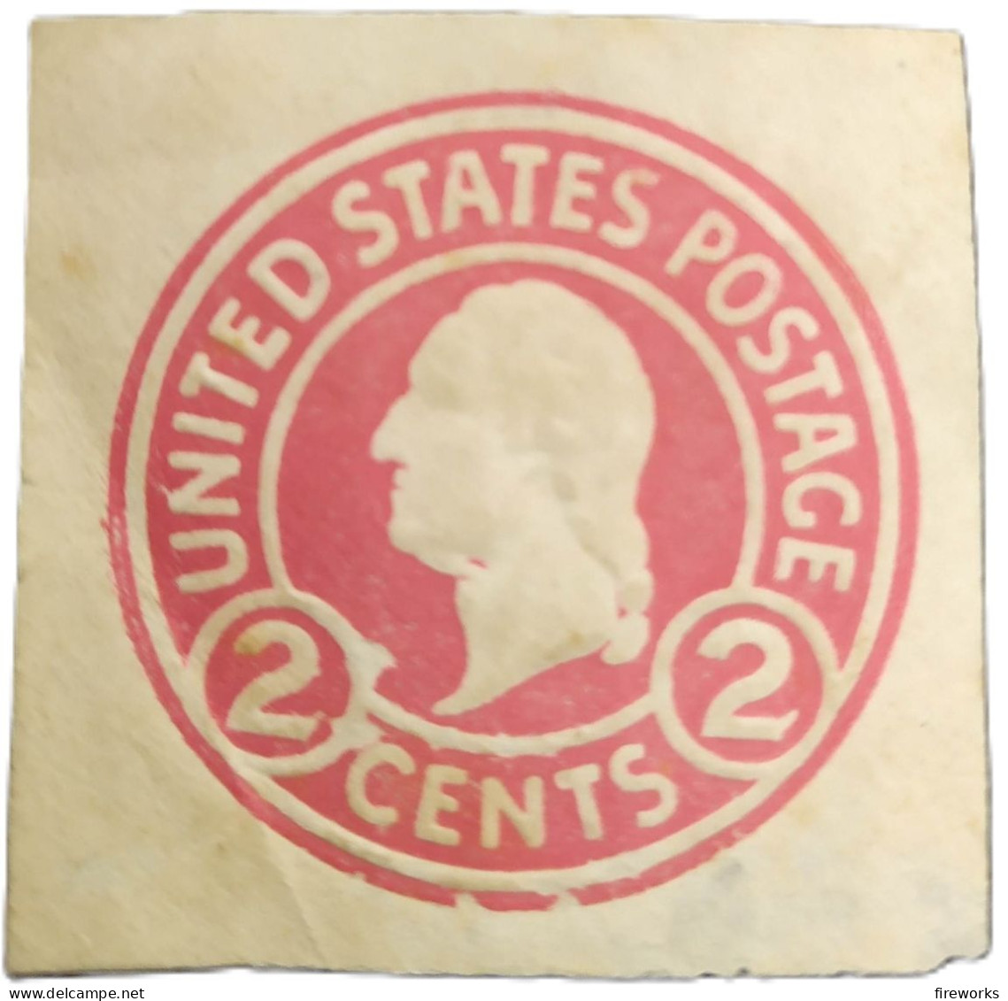 PAPETERIE POSTALE AMÉRICAINE  2¢ Rouge-marron Sur Ambre, (Scott U430) COMME NEUF - Ungebraucht