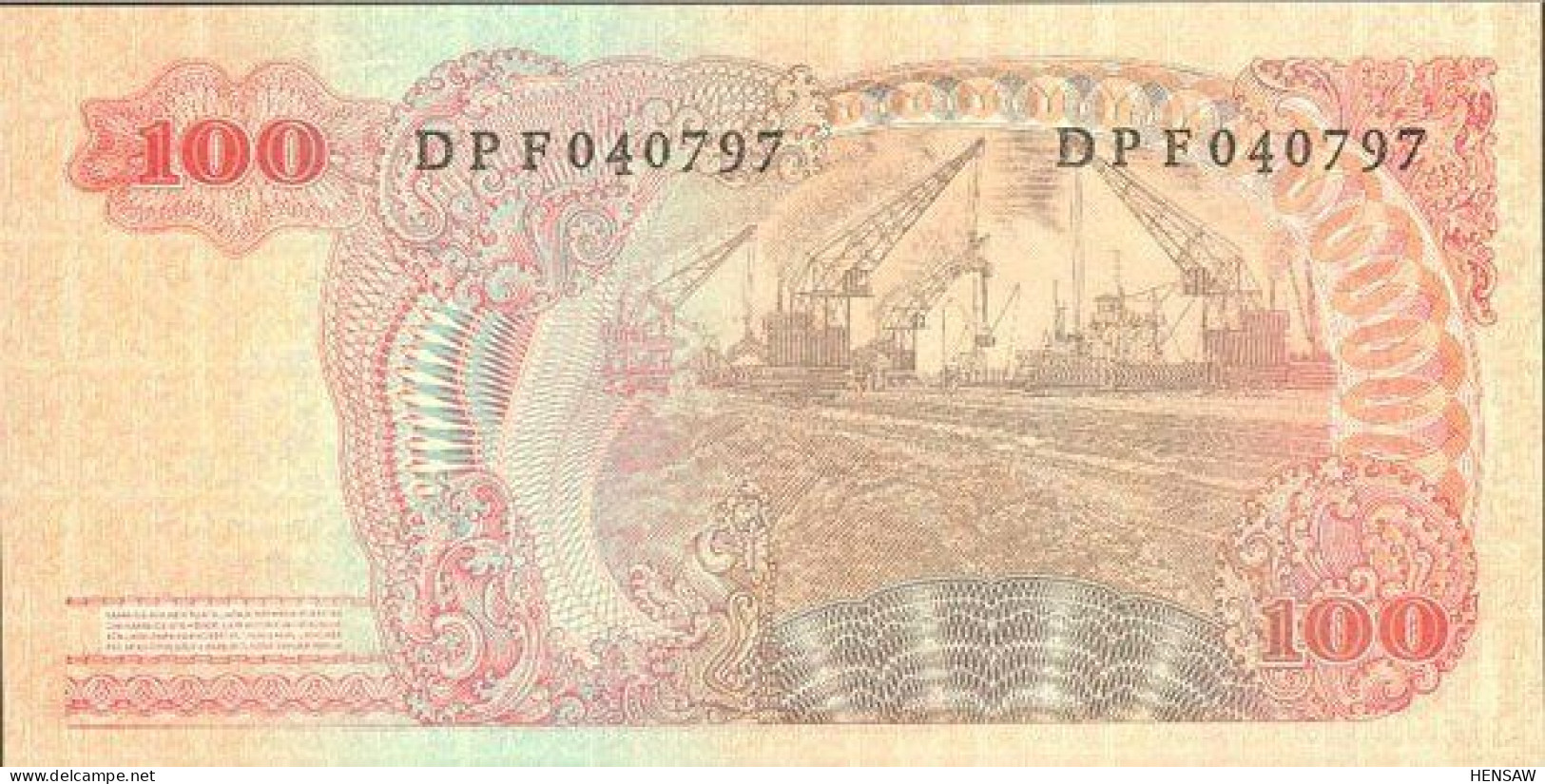 INDONESIA 100 RUPIAH 1968 "General Sudirman" Issue P 108 UNC SC NUEVO - Indonesien