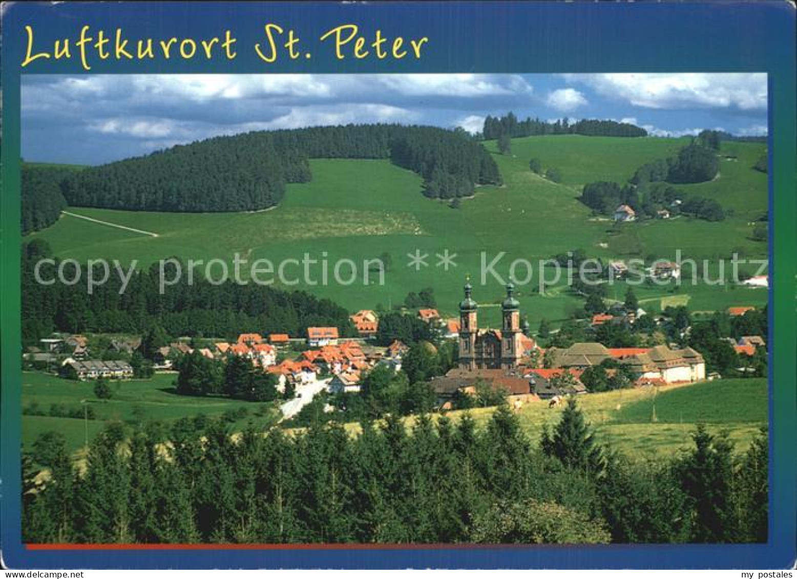 72557599 Peter Schwarzwald St Klosterkirche Panorama Peter Schwarzwald St - St. Peter